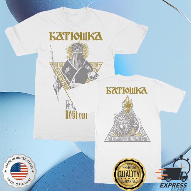 Official Kings Road Merch Store Batushka Triangle Shirt 2024 (White) Kings Road Shop