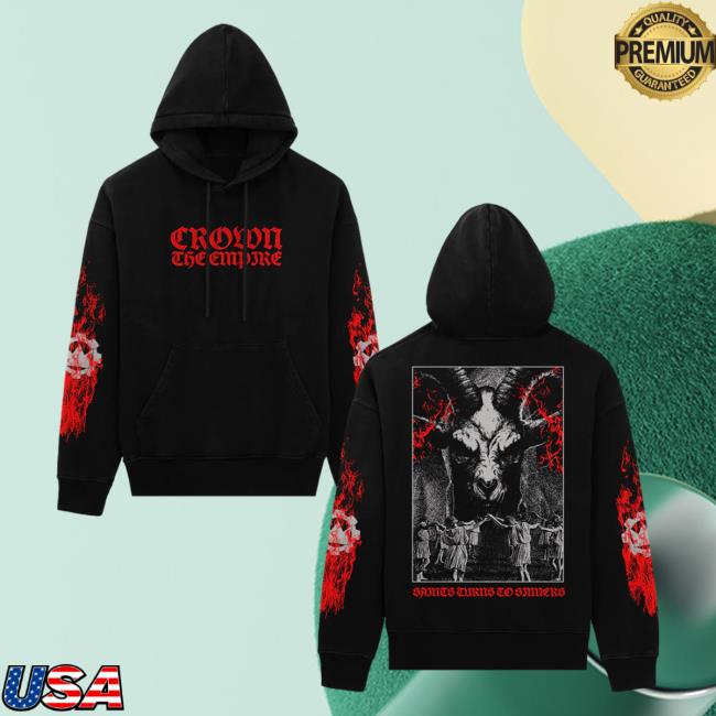 Official Crown The Empire Merch Ritual Crown The Empire Hooded Sweatshirt
