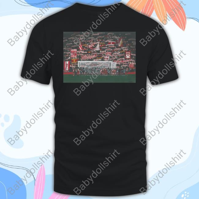 Official The Anfield Wrap Shop Football Miracles Kop End After Barcelona Shirt