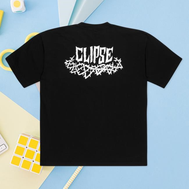 Verdy X Clipse Let God Sort Em Out Crown Of Thorns New Shirt (Black) | Clipse Merch Store Official