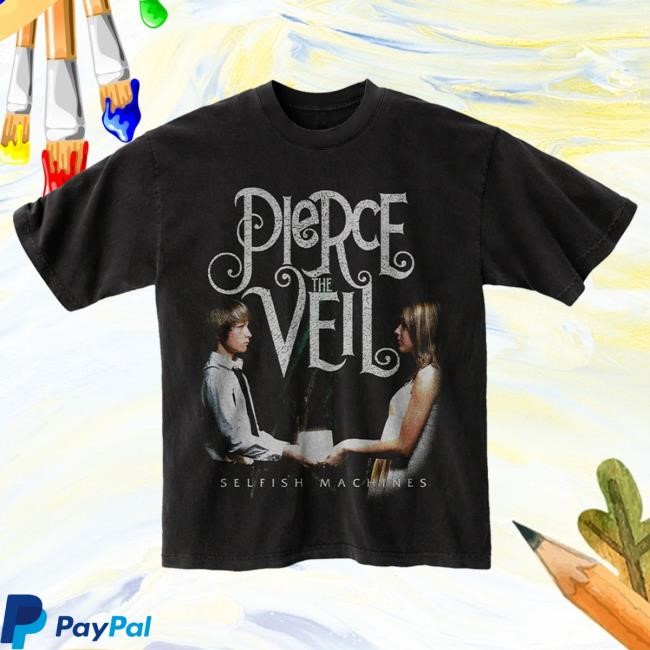 Official Pierce The Veil Merch Store Selfish Machines Popover Shirt Pierce The Veil Clothing Shop Ptv Merch
