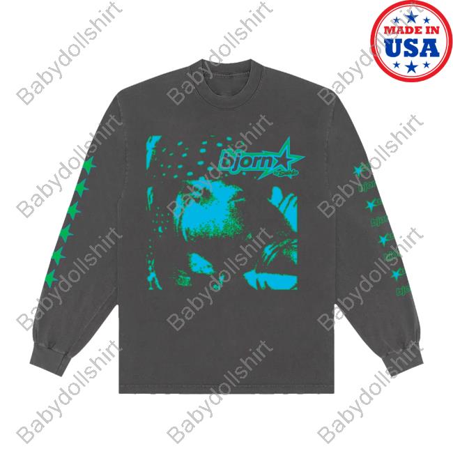 Official Smino Zero Fatigue Merch Bjorn Sweatshirts Vintage Black Zerofatigue