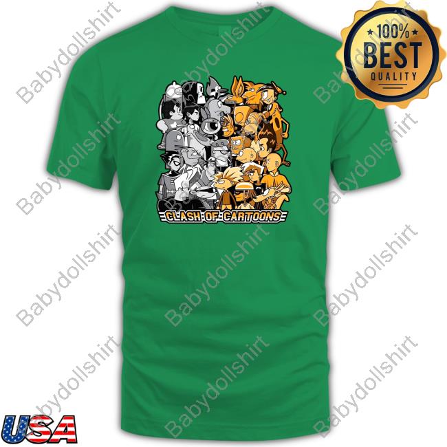 Battle Clash Of Cartoons Hoodie Official Battle Clash Of Cartoons Tee