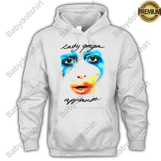 Lady Gaga Applause Facepaint Shirt