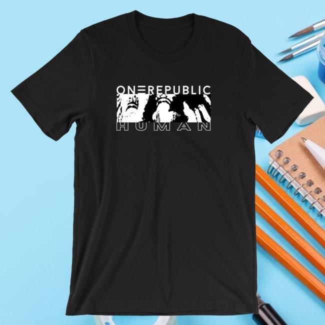 Official One Republic Shop Onerepublic Black Human Statue Tees