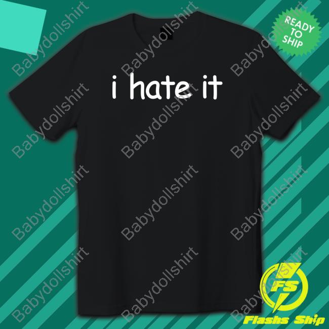 Official Murder With My Husband Merch Murder With My Husband I Hate It Black Shirts