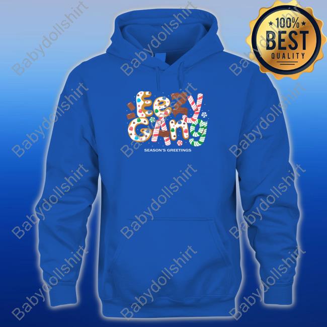 Official Berleezy Merch Ez Holiday Cookie T Shirt Berleezy Ez Holiday Cookie Long Sleeve T Shirt