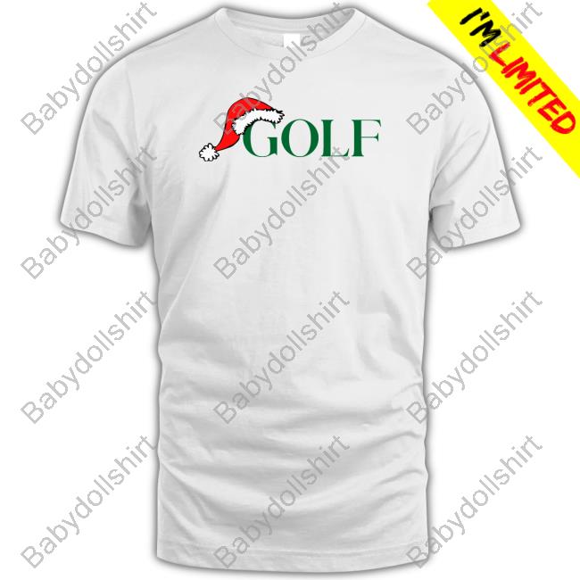 Golf Santa Tee Shirt