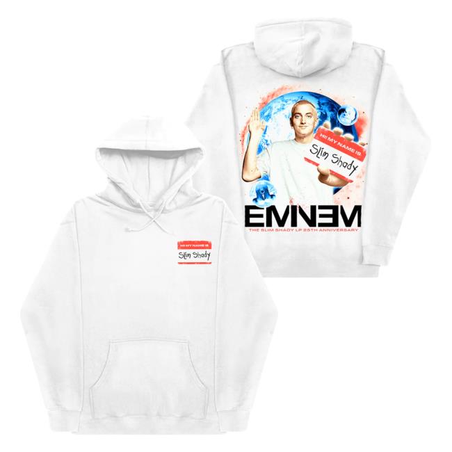 Official Eminem Merch Store Slim Shady Eminem Sslp25 Name Tag Sweaters Eminem Apparel Clothing Shop SlimShady