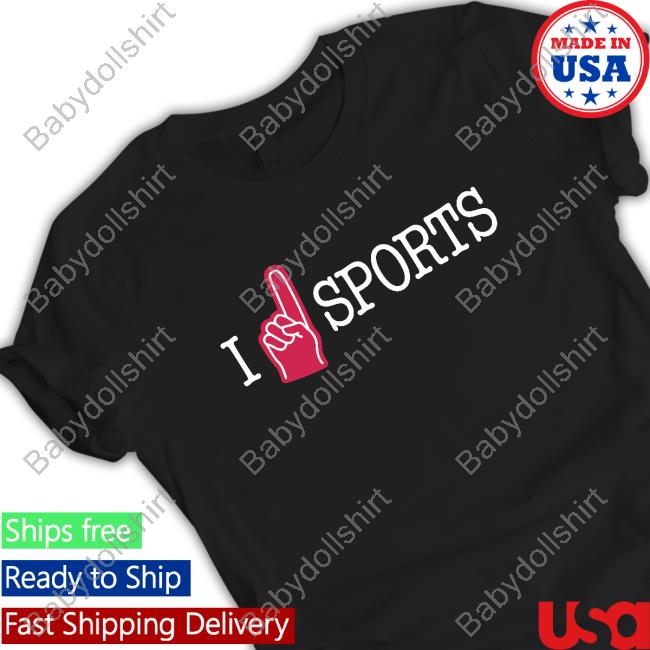 Go My Favorite Sports Team Merch Sports Hooded Sweatshirt I Foam Finger Sports