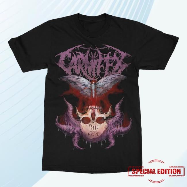 Official Indie Merch Store Shop Carnifex "DWH Skull" Attractive Shirt IndieMerchStore