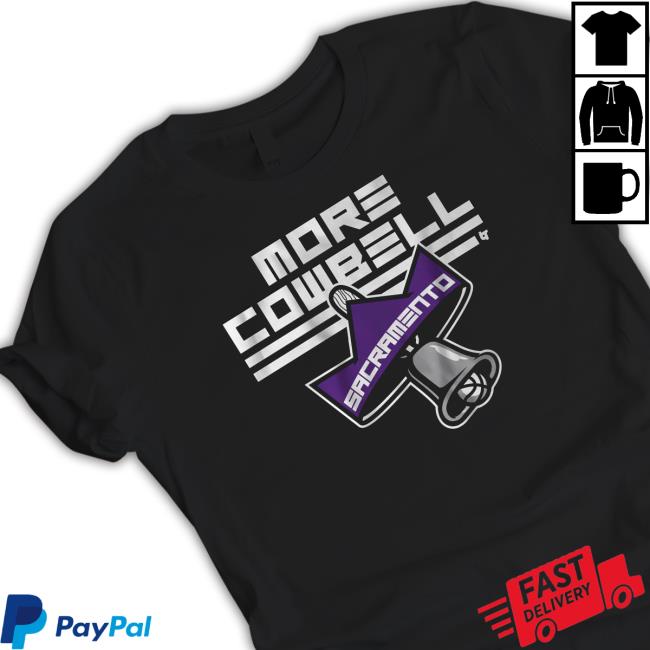 Official Breakingt Merch Sacramento More Cowbell Shirt