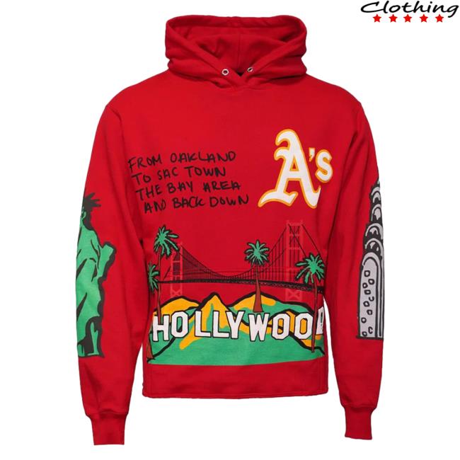 Official Fresh Society Homme + Femme Cali To Nyc Crewneck - Red