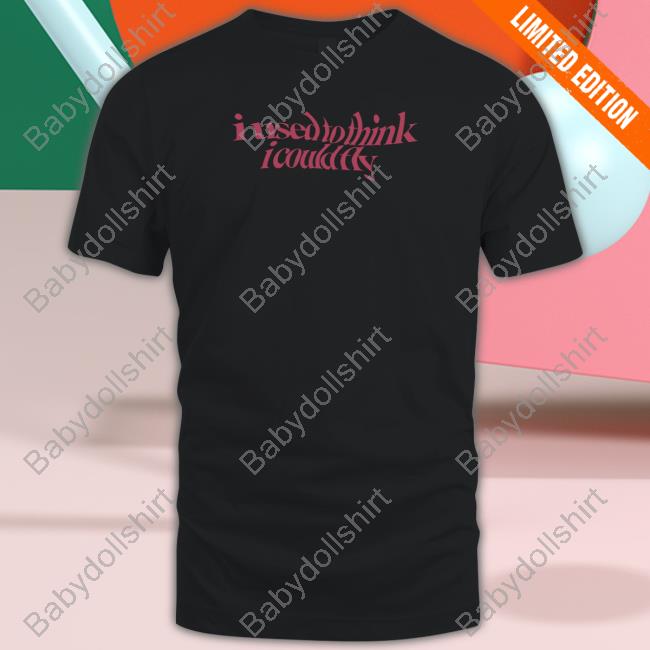 Official Tate McRae Merch Angel Wings I Used To Think Icouldfly Tee
