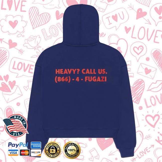 Official Fugazi Beam Zip Hood Navy