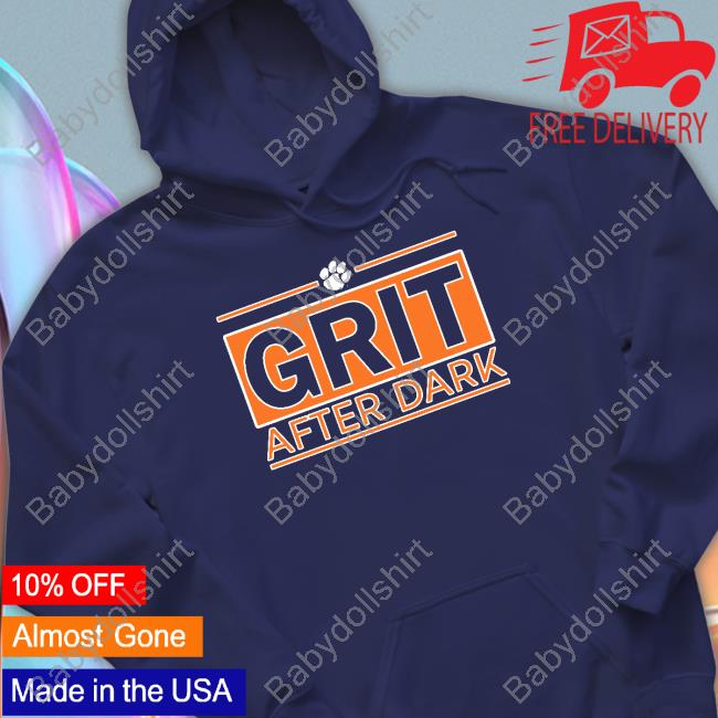 Clemson Athletics Grit After Dark Tee Clemson Basketball