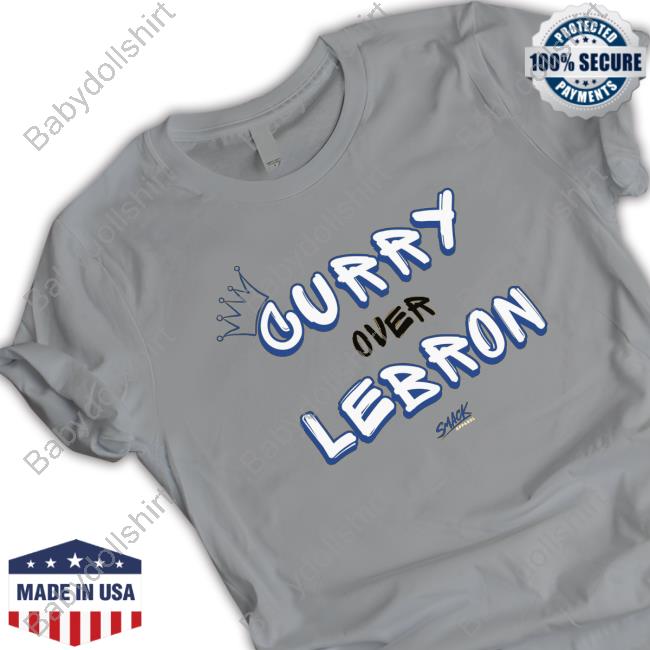 Official Curry Over Lebron Golden State Basketball Smack Tees