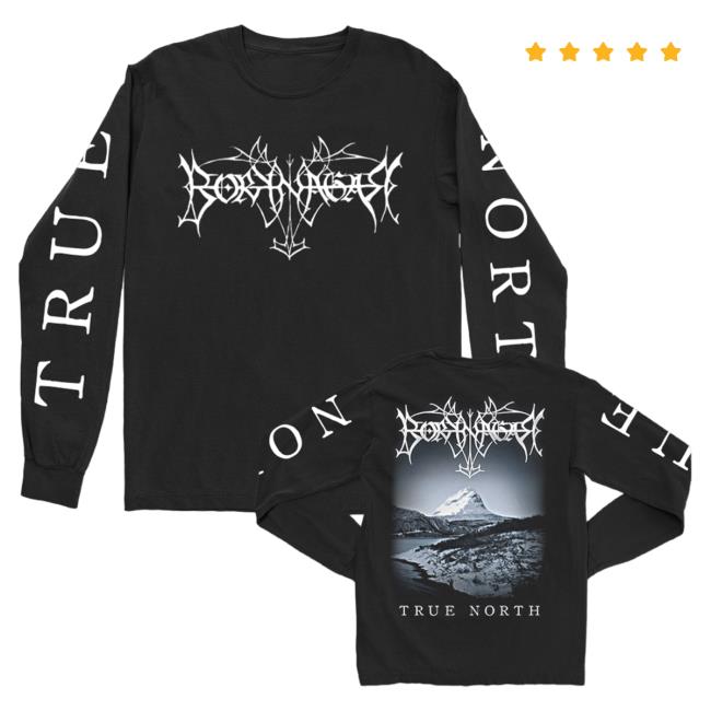 Official Kings Road Merch Store Borknagar True North Album Shirt New (Black) Kings Road Shop