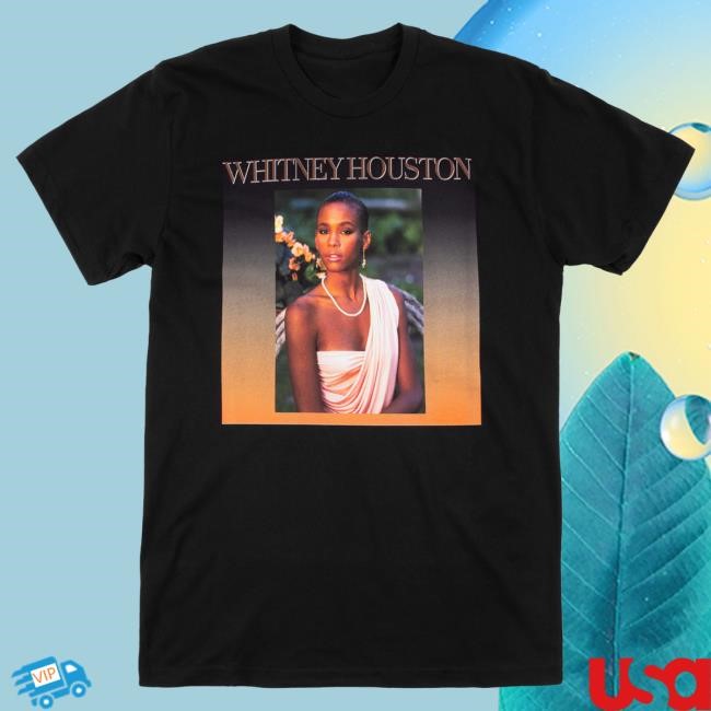 Official Whitney Houston Clothing Whitney 1985 Shirt New
