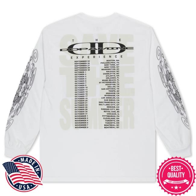 Official Lil Tecca Merch Store Save The Summer Us Tour Long Sleeve New Shirt