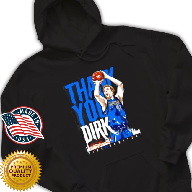Thank You Dirk Gift Idea Luka Dirk Mavericks Long Sleeve Shirt