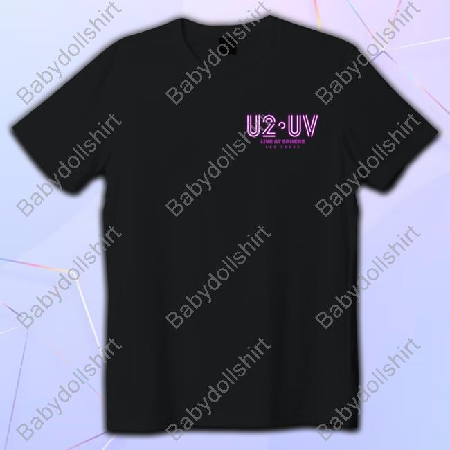 Shop U2 Sphere U2 UV Live At Sphere Tee