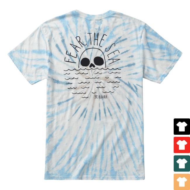 Official Moda3 Roark Fear The Sea Tie Dye Wash T-Shirts Official Moda3 Roark Fear The Sea Tie Dye Wash T Shirt