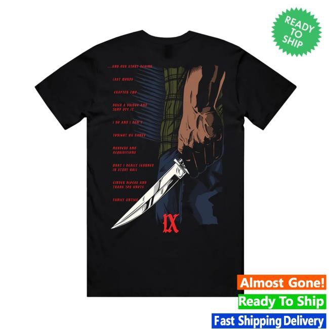Ice Nine Kills Last Chance To Make Amends S/s Shirt Ice Nine Kills Merch Shop