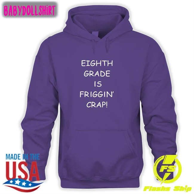 Tom Eighth Grade Is Friggin Crap Unisex Blue Tee