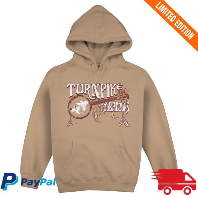 Official Turnpike Troubadours Merch Shop Banjo Hooded Sweatshirt