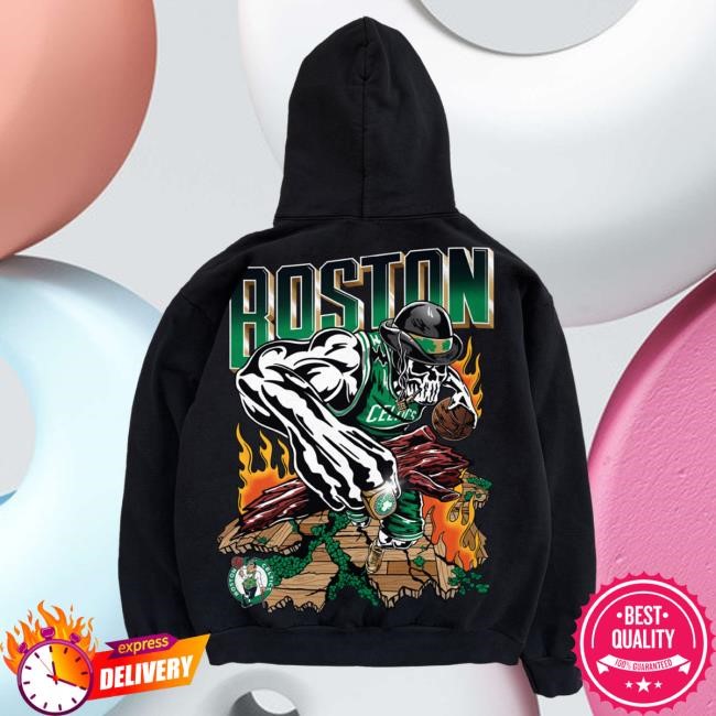 Boston Clutch Popover Hoodie - Black | Warren Lotas Official NBA