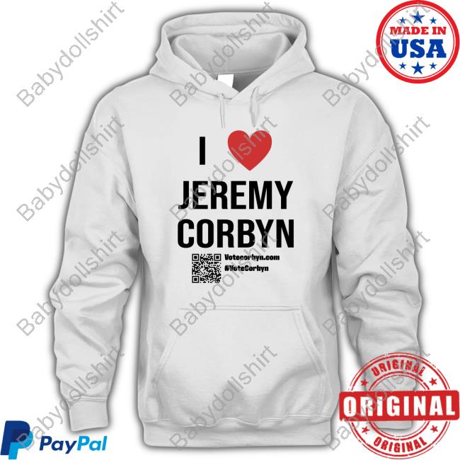 I Love Jeremy Corbyn Vote Corbyn T Shirt