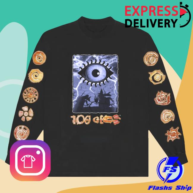 Official Atlantic Records Merch 100 Gecs Software L/S T Shirt 100Gecs