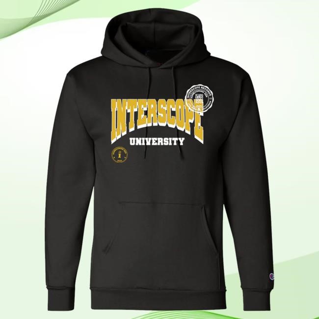 Official Interscope Yellow University Tee