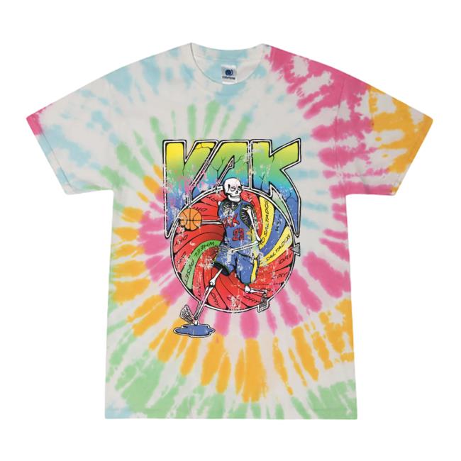 Barstool Sports Store Yak Skeleton Tie Dye Hoodie