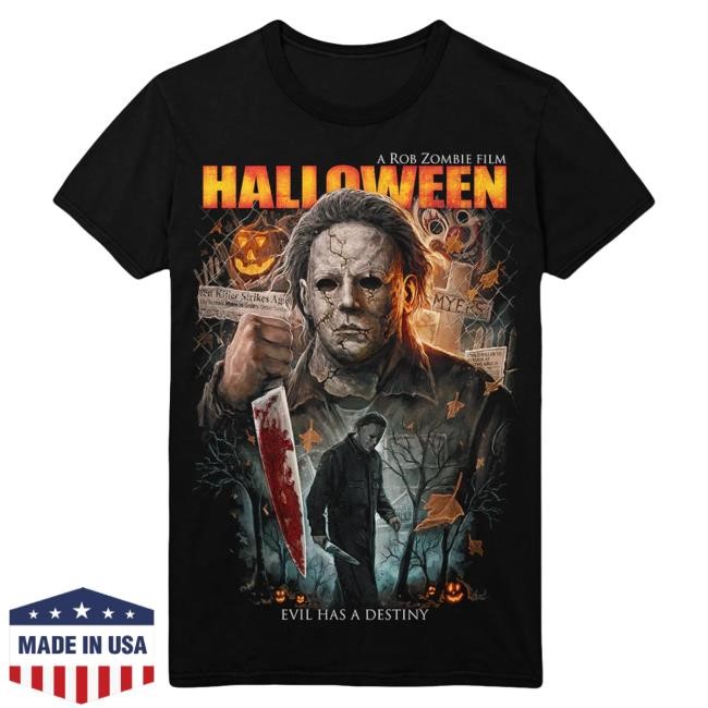 Official Gutter Garbs Rob Zombie Shop Rob Zombie's Halloween: Trick or Treat Top Shirt