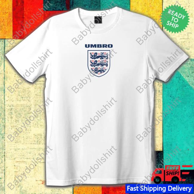 England 1996 Retro Umbro Tee