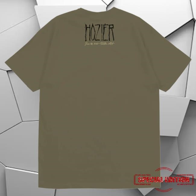 Official Hozier Boston June 24 Show Tee