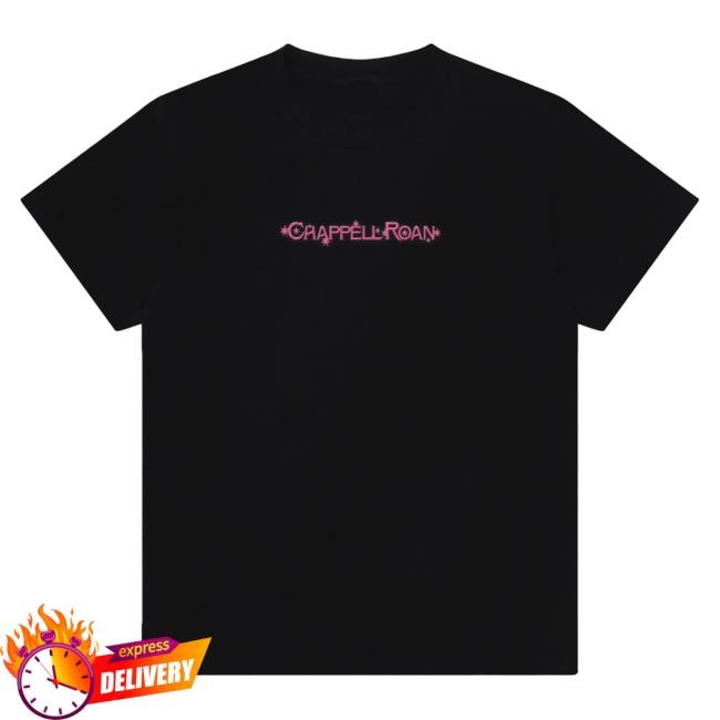 Official Chappell Roan Merch Store Black Logo Popover Shirt Chappell Roan Clothing Shop ChappellRoan