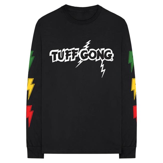 Official Bob Marley Merch Store Shop Bob Marley BOLT TGC Long Sleeve T-Shirts