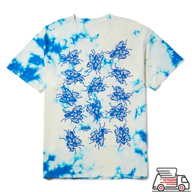 Huf Worldwide Store Shop Fly Situation Tie Dye Shirt White