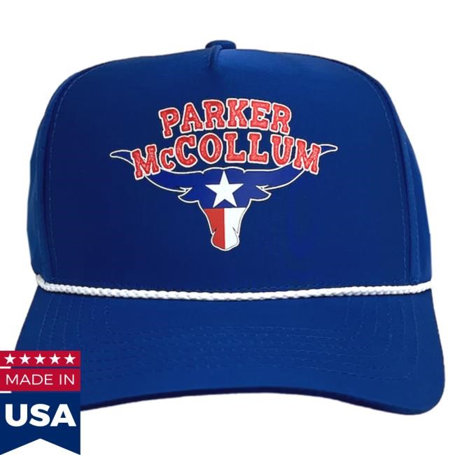 Official Parker Mccollum Merch Shop Royal Texas Longhorn Rope Cap ParkerMccollum