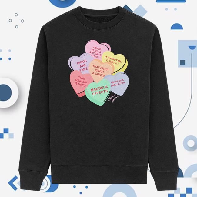 Official Shane Dawson Merch Store Shane Dawson Conspiracy Candy Heart T-Shirt Shane Dawson Apparel Clothing Shop ShaneDawson