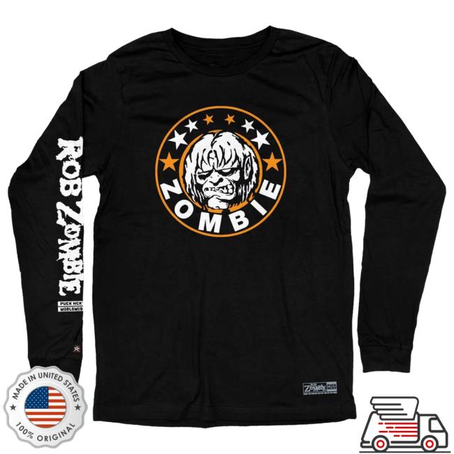 Official Puck Hcky Merch Store Shop Rob Zombie 'Mars Needs Hcky' New Long Sleeve Tee