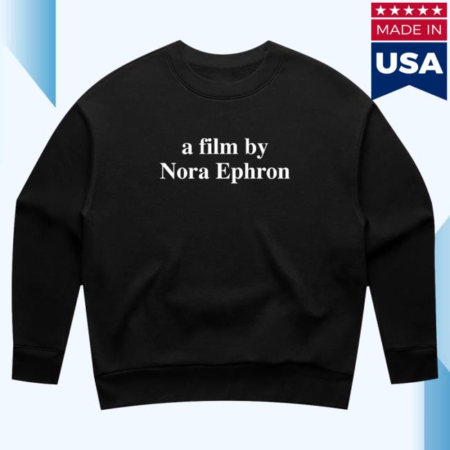 Official Super Yaki Shop Super Yaki By Nora Ephron Women's Relaxed Crew Black