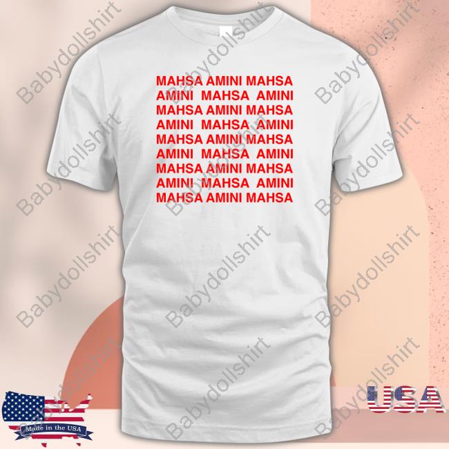 Anne Hathaway Mahsa Amini Mahsa Shirt