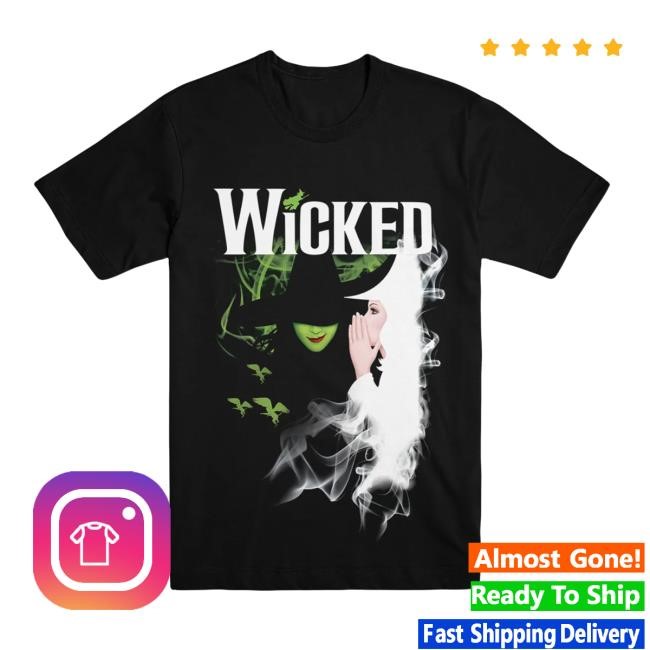 Wicked Smoke Keyart New T-Shirt Wicked the Musical Shop