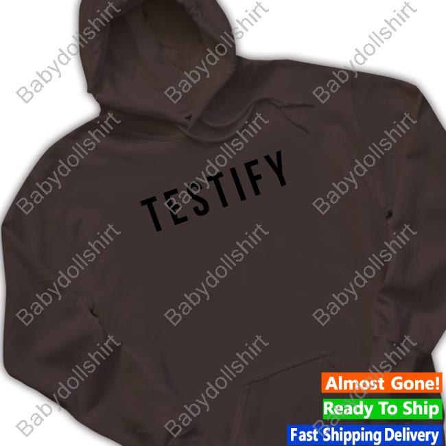 Testify Brown Sweatshirt