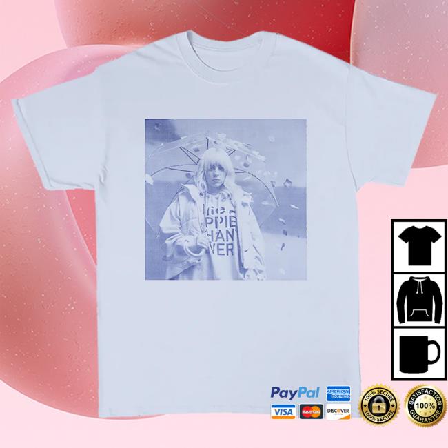 Official Interscope Records Billie Eilish Merch Store Basics Collection - Did You Even Care T-Shirts Billie Eilish Apparel Clothing Shop