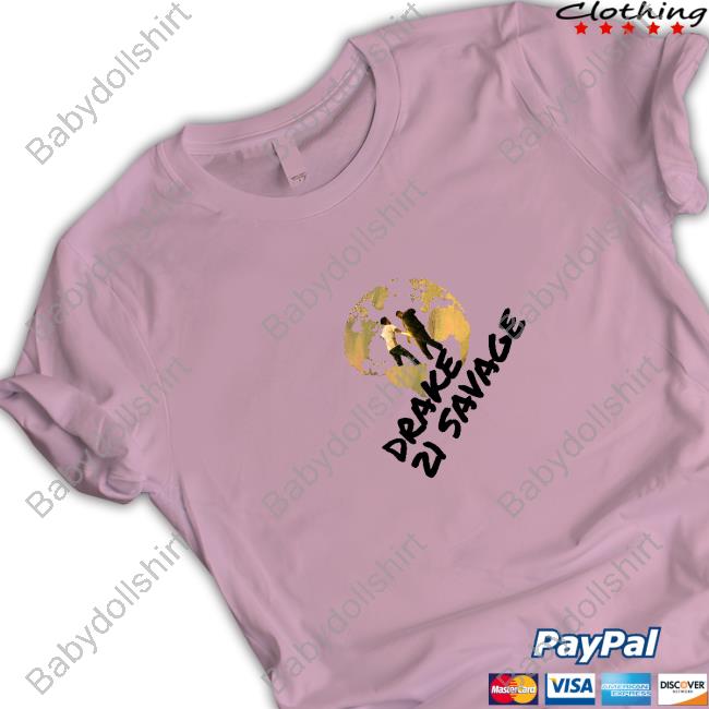 Drake 21 Savage It's All A Blur Tour T-Shirt